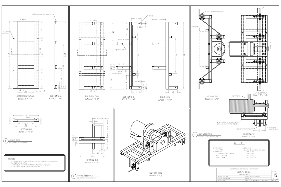 Custom AC-Motor Stage Automation